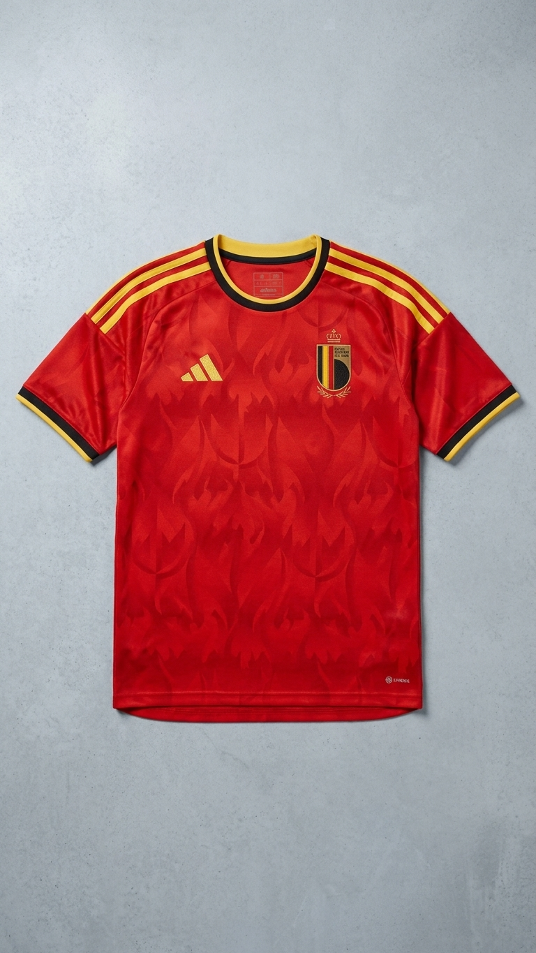 🇧🇪 Belgium Jersey – World Cup 2026 Football Shirt