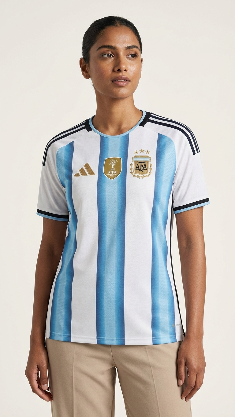 <h5 class="product-title">π¦π· Argentina Jersey β World Cup 2026 Football Shirt</h5> - Image 3