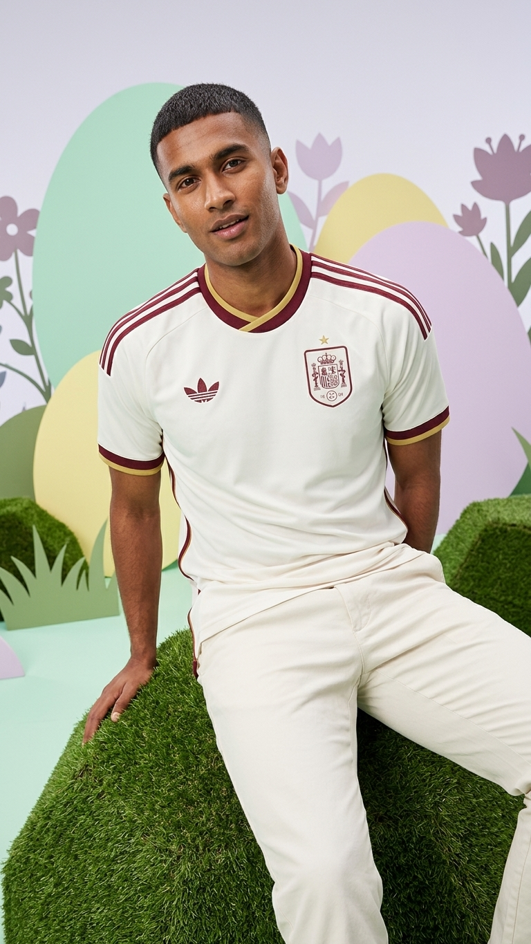 <h5 class="product-title">πͺπΈ Spain World Cup 2026 Jersey β La Roja Football Shirt</h5> - Image 4